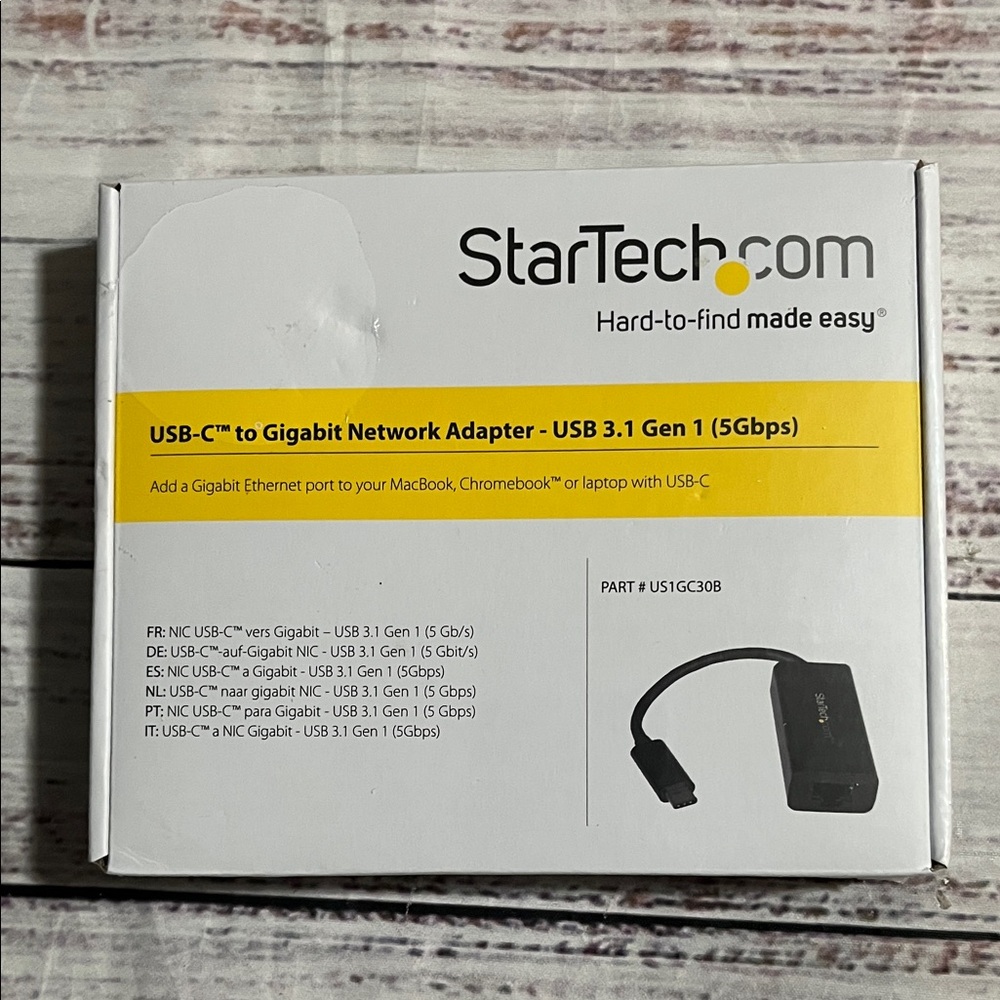 StarTech USB-C to Gigabit Network Adapter